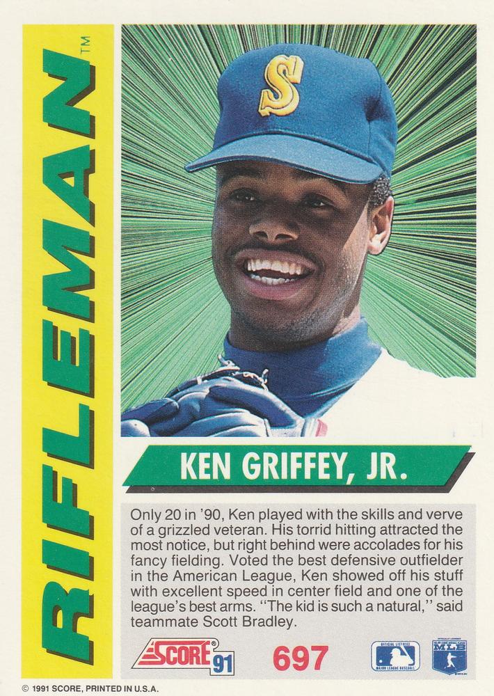 Ken Griffey, Jr.  baseball card collectible - Main Image 2