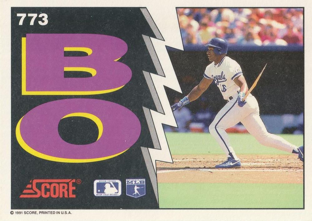 Bo Jackson  baseball card collectible - Main Image 2