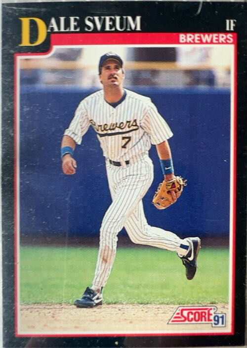 Dale Sveum  baseball card collectible - Main Image 3