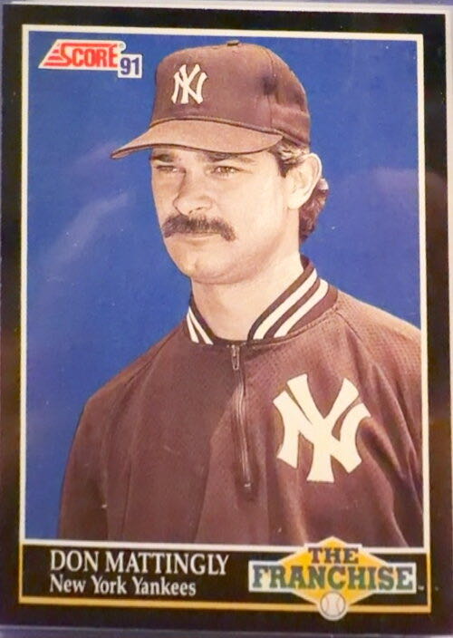 Don Mattingly  baseball card collectible - Main Image 3