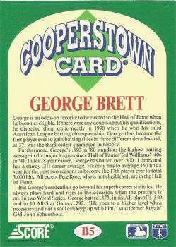 George Brett  baseball card collectible - Main Image 2