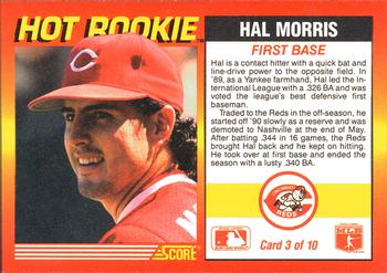Hal Morris  baseball card collectible - Main Image 2