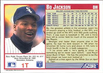 Bo Jackson  baseball card collectible - Main Image 2