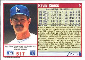 Kevin Gross  baseball card collectible - Main Image 2