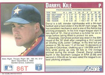 Darryl Kile  baseball card collectible - Main Image 2