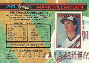 Mark Williamson  baseball card collectible - Main Image 2