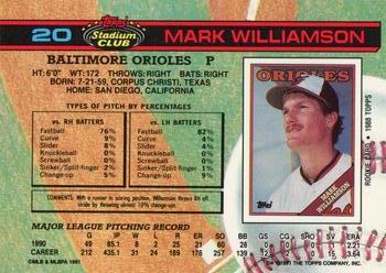 Mark Williamson  baseball card collectible - Main Image 2