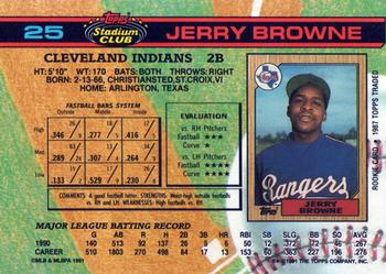 Jerry Browne  baseball card collectible - Main Image 2