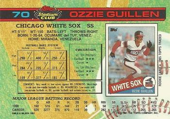 Ozzie Guillen  baseball card collectible - Main Image 2