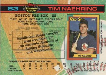 Tim Naehring  baseball card collectible - Main Image 2