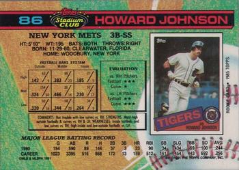 Howard Johnson  baseball card collectible - Main Image 2