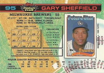 Gary Sheffield  baseball card collectible - Main Image 2