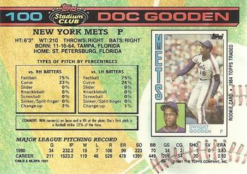 Doc Gooden  baseball card collectible - Main Image 2