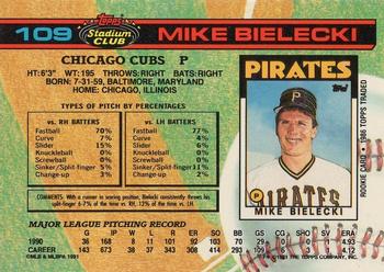 Mike Bielecki  baseball card collectible - Main Image 2