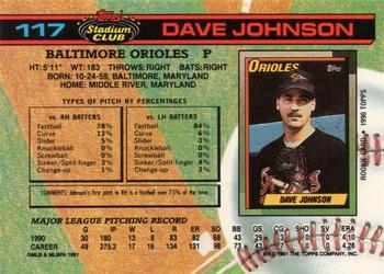 Dave Johnson  baseball card collectible - Main Image 2