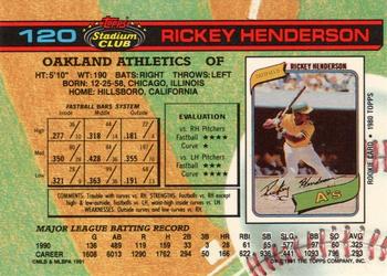 Rickey Henderson  baseball card collectible - Main Image 2