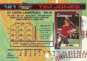 Tim Jones  baseball card collectible - Main Image 2
