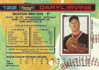Daryl Irvine  baseball card collectible - Main Image 2