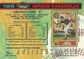 Greg Maddux  baseball card collectible - Main Image 2