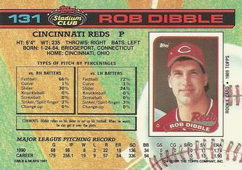 Rob Dibble  baseball card collectible - Main Image 2