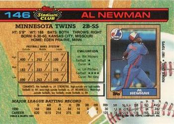 Al Newman  baseball card collectible - Main Image 2