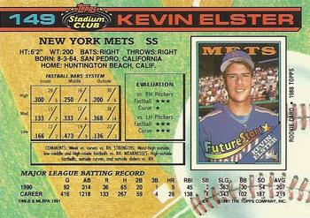 Kevin Elster  baseball card collectible - Main Image 2