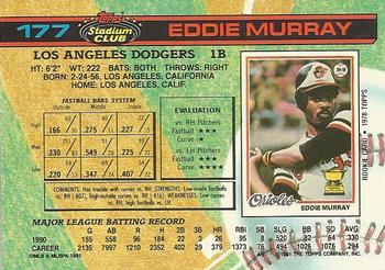 Eddie Murray  baseball card collectible - Main Image 2