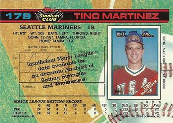 Tino Martinez  baseball card collectible - Main Image 2
