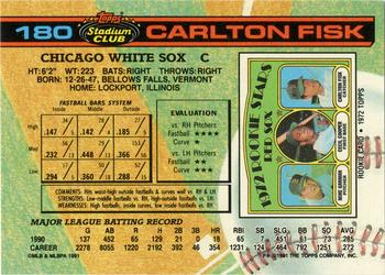Carlton Fisk  baseball card collectible - Main Image 2