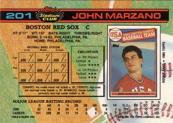 John Marzano  baseball card collectible - Main Image 2