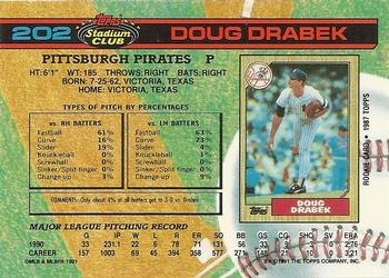 Doug Drabek  baseball card collectible - Main Image 2
