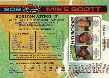 Mike Scott  baseball card collectible - Main Image 2