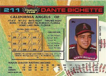 Dante Bichette  baseball card collectible - Main Image 2