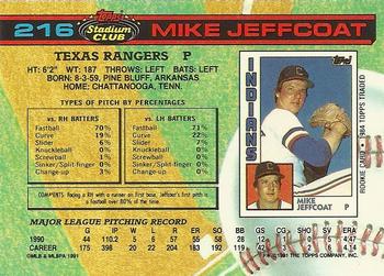 Mike Jeffcoat  baseball card collectible - Main Image 2
