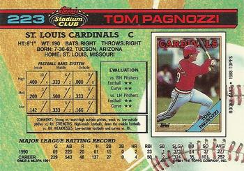 Tom Pagnozzi  baseball card collectible - Main Image 2