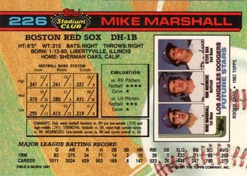 Mike Marshall  baseball card collectible - Main Image 2