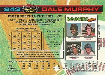 Dale Murphy  baseball card collectible - Main Image 2