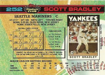 Scott Bradley  baseball card collectible - Main Image 2