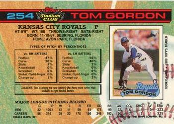 Tom Gordon  baseball card collectible - Main Image 2