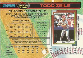 Todd Zeile  baseball card collectible - Main Image 2
