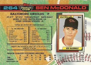 Ben McDonald  baseball card collectible - Main Image 2