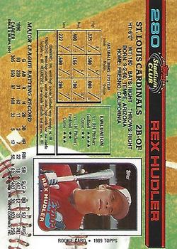 Rex Hudler  baseball card collectible - Main Image 2