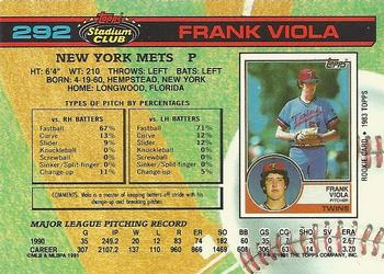 Frank Viola  baseball card collectible - Main Image 2