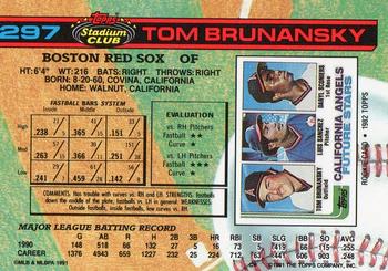 Tom Brunansky  baseball card collectible - Main Image 2