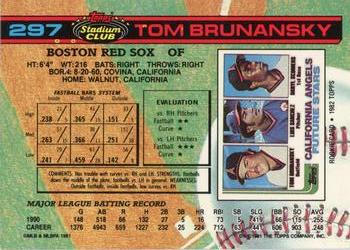 Tom Brunansky  baseball card collectible - Main Image 2