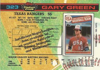 Gary Green  baseball card collectible - Main Image 2