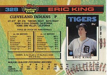 Eric King  baseball card collectible - Main Image 2