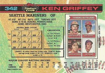 Ken Griffey  baseball card collectible - Main Image 2