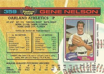Gene Nelson  baseball card collectible - Main Image 2