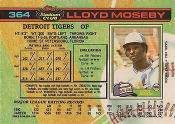 Lloyd Moseby  baseball card collectible - Main Image 2